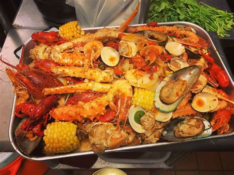Red Lobster For a classic seafood boil experience, Red Lobster is a great choice. . Seafood boil restaurants near me